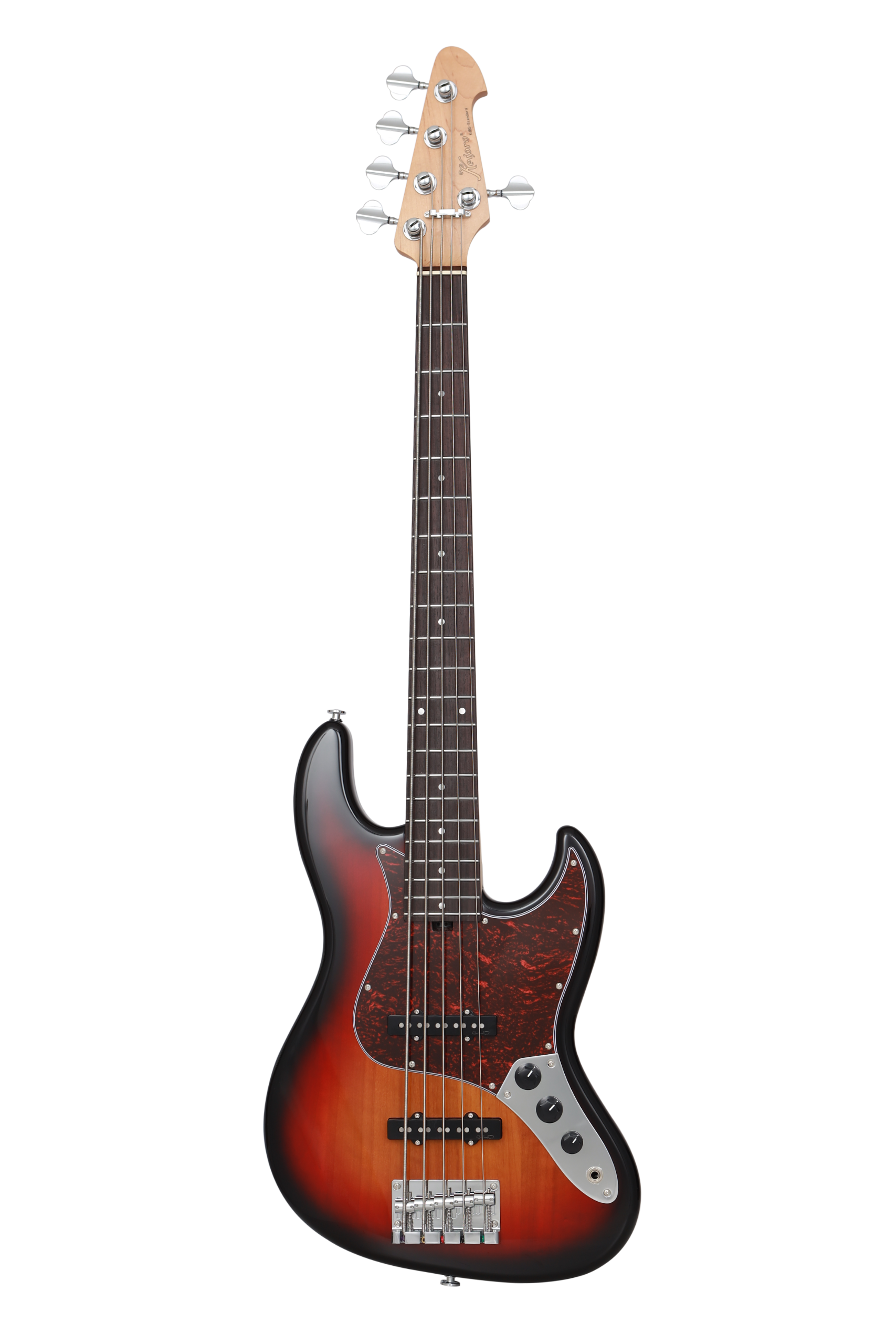 KJB5-Standard Rosewood 3-Tone Sunburst E-Bass